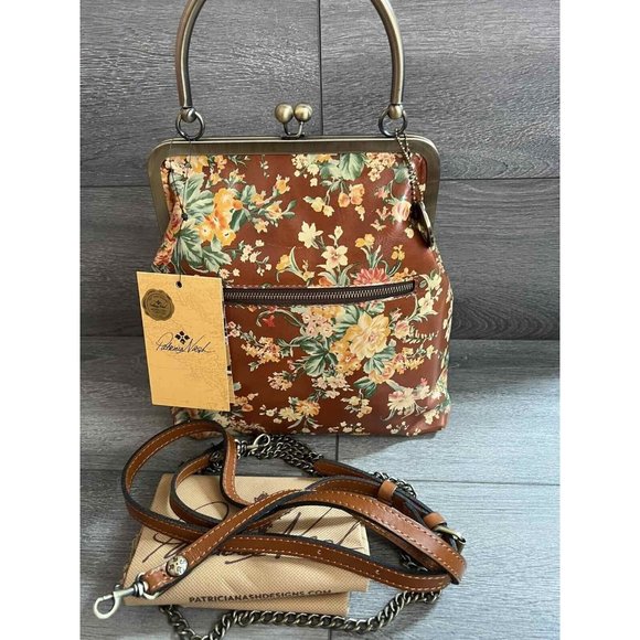 Patricia Nash Bags Patricia Nash Leather Novella Frame Bag With